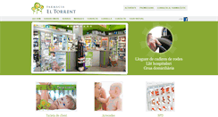 Desktop Screenshot of farmaciaeltorrent.cat